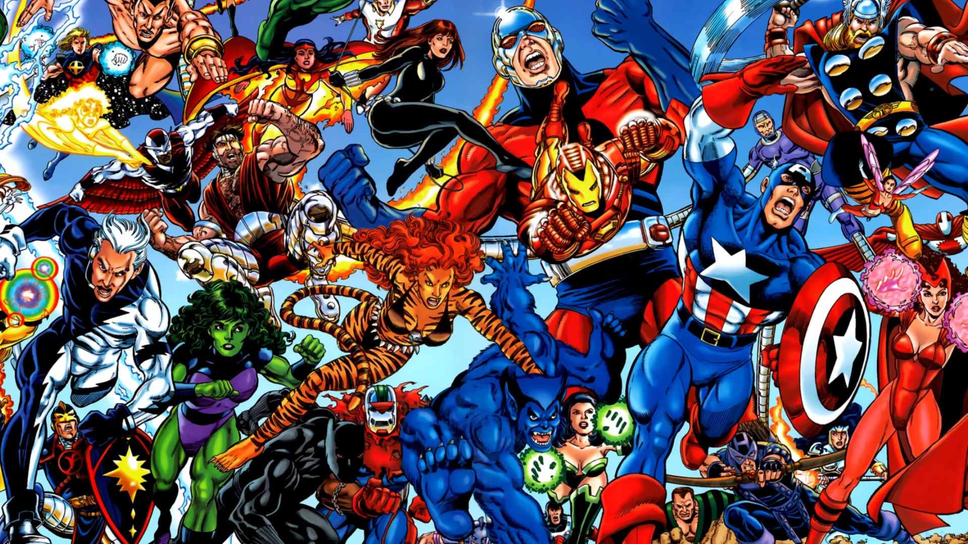 Couverture Avengers #1 par George Perez