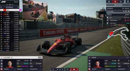 Revue de F1 Manager 22 : Le jeu parfait pour les obsédés de la Formule 1