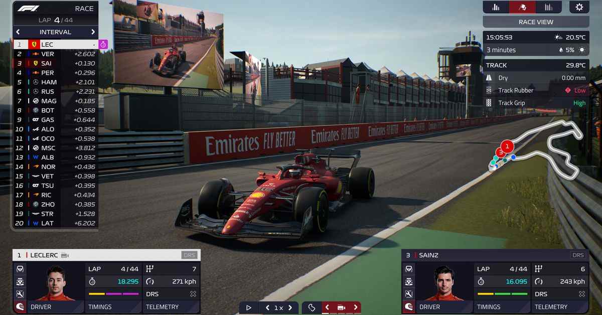 Revue de F1 Manager 22 : Le jeu parfait pour les obsédés de la Formule 1
