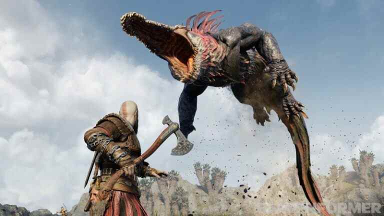 Le combat de God of War Ragnarök vous permet de "jouer avec votre nourriture"
