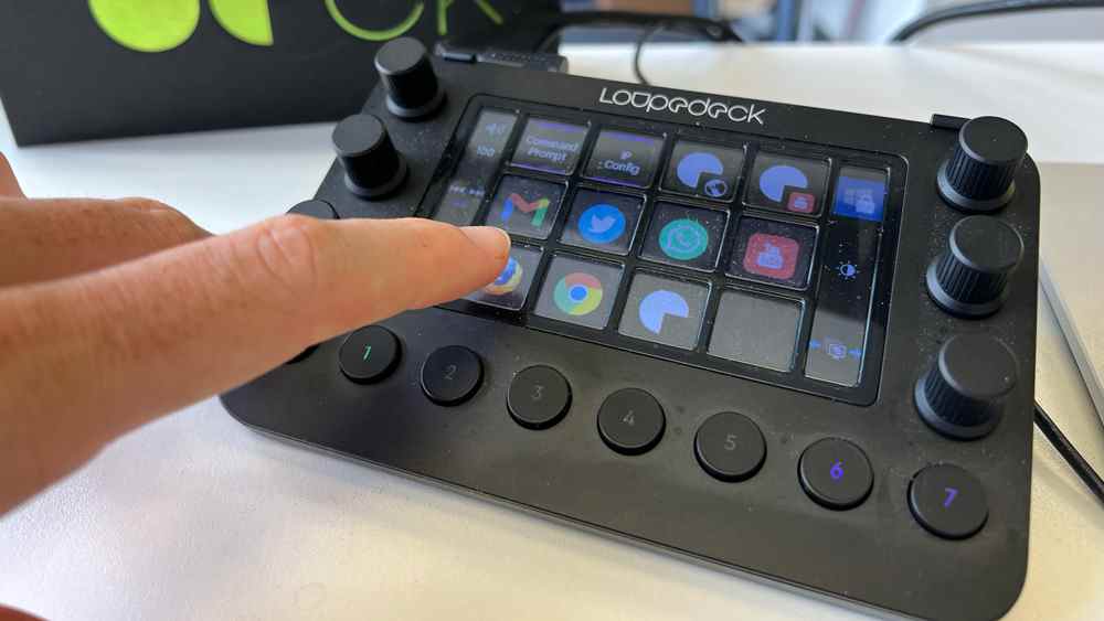 Contrôleur de diffusion en direct Loupedeck