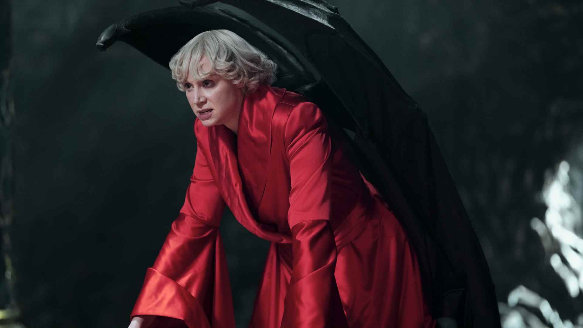 Gwendoline Christie dans le rôle de Lucifer dans The Sandman