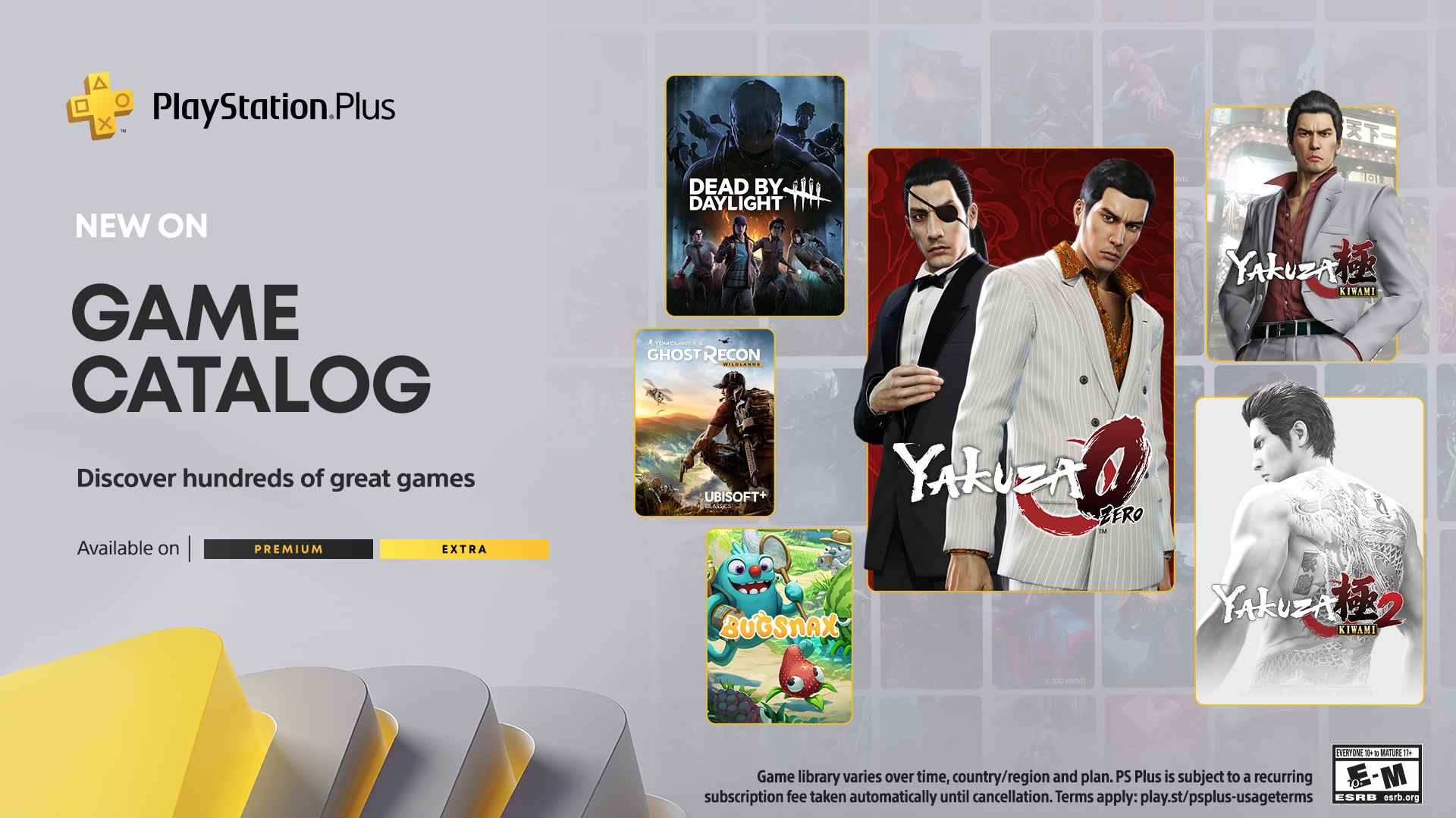 Annonce des jeux du catalogue de jeux PlayStation Plus pour août 2022    
