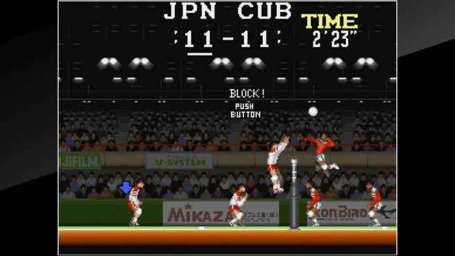 Arcade Archives Super jeu de volleyball