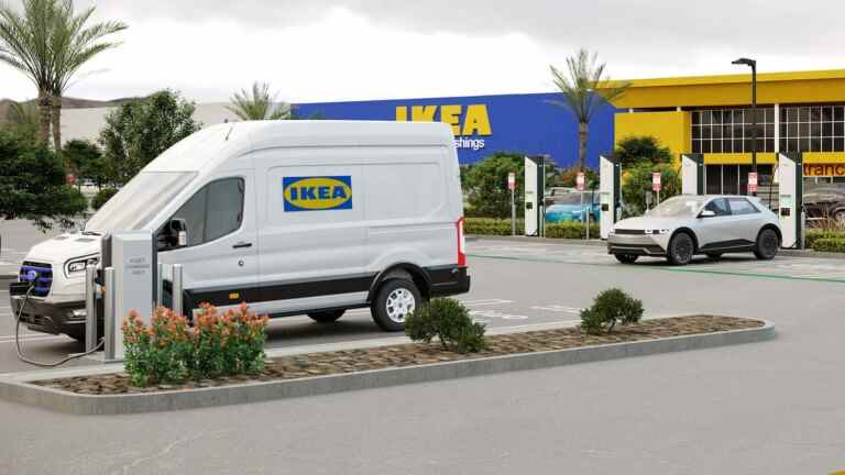 Assemblage non requis : IKEA et Electrify America s’associent pour des chargeurs rapides