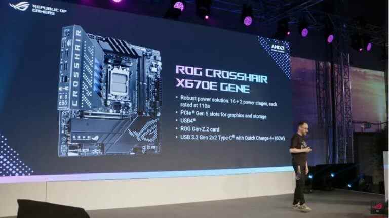 Asus taquine le gène ROG Crosshair X670E pour les processeurs Zen 4