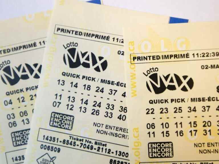 Aucun billet gagnant pour le gros lot de 50 millions de dollars du Lotto Max de mardi