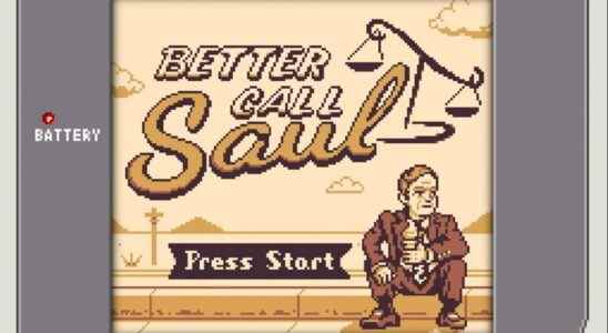 Better Call Saul imaginé comme un jeu Game Boy incroyable