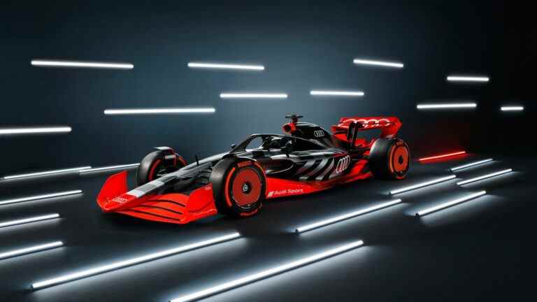 C’est officiel : Audi annonce son intention d’entrer en F1 en 2026 et montre une voiture de course