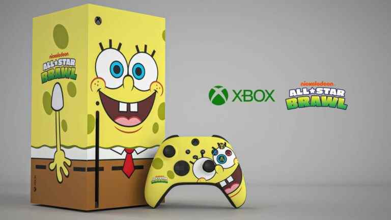 Cette Xbox Series X sur le thème de Spongebob est à la fois rêveuse et cauchemardesque