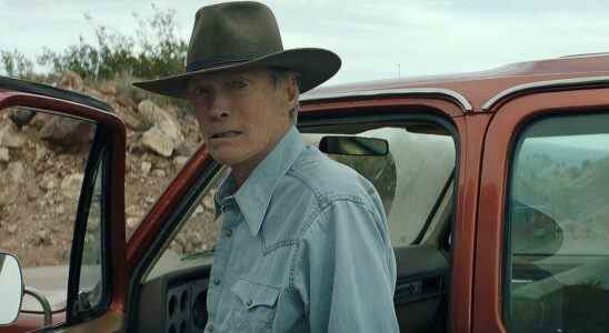 Clint Eastwood standing by a truck in Cry Macho