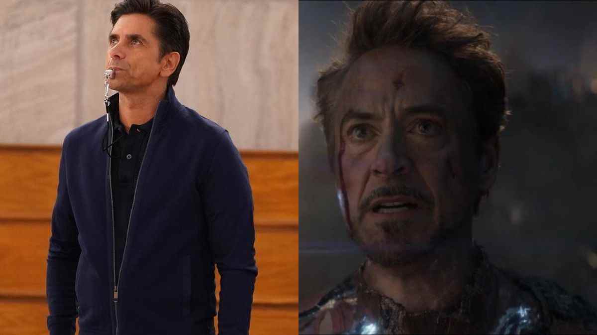 Comment John Stamos voulait rendre hommage à Robert Downey Jr. alors qu'il prenait le manteau d'Iron Man
