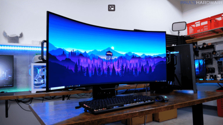 Corsair dévoile un moniteur de jeu OLED ultra-large pliable