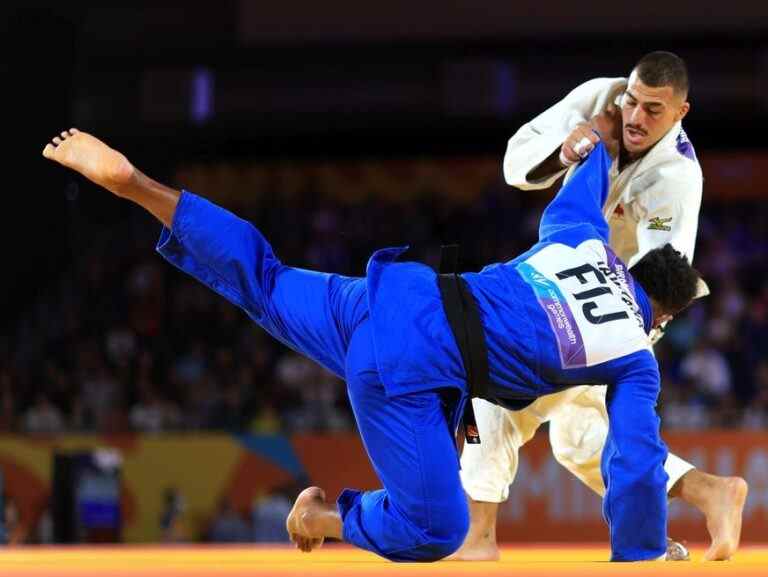 El Nahas bat son coéquipier canadien Reyes pour l’or en judo masculin du Commonwealth