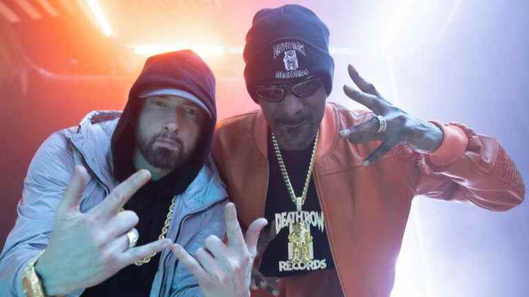 Eminem et Snoop Dogg feront le retour des VMA avec des performances inspirées de la méta Les plus populaires doivent être lus Inscrivez-vous aux newsletters Variété Plus de nos marques
	
	
