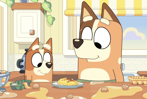 Épisode ‘Bluey’ manquant, banni pour pets, sortie de Disney +