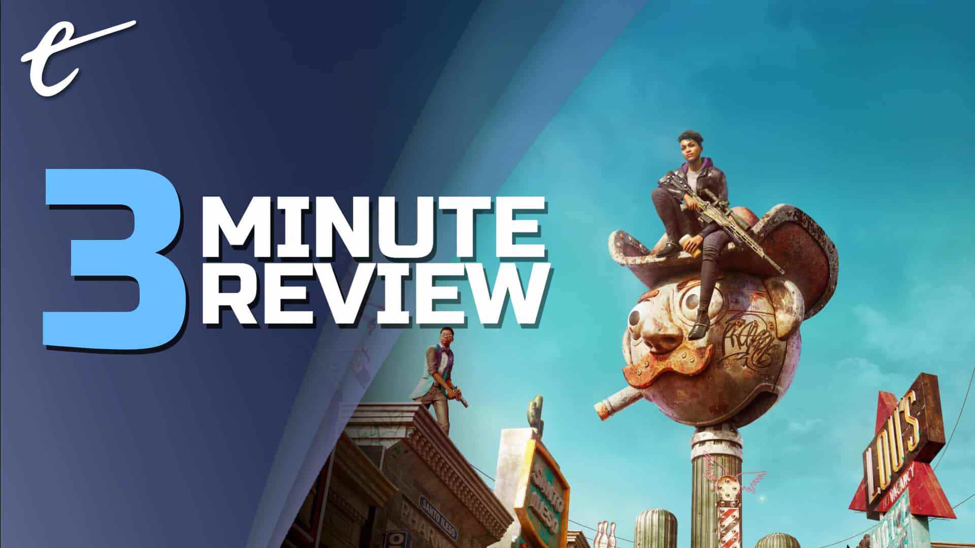 Examen de Saints Row en 3 minutes - Nourriture réconfortante pas innovante, mais familière
