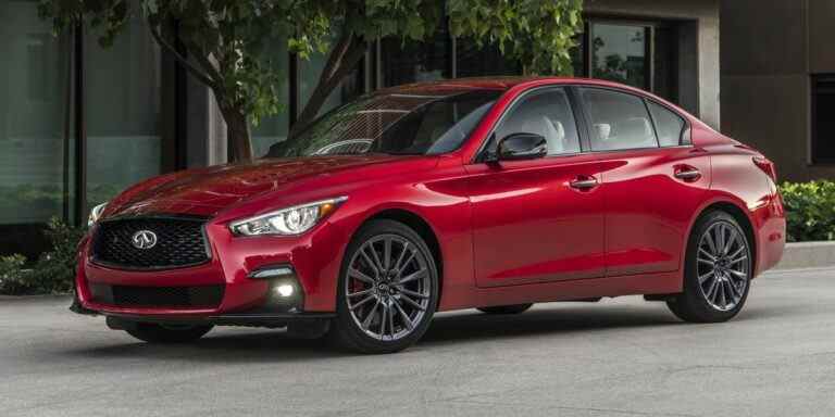 Examen, prix et spécifications de l’Infiniti Q50 2023