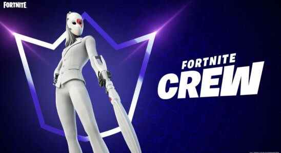 Fortnite Crew Goodies pour août comprend une peau sans amour