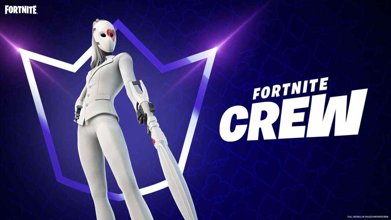 Fortnite Crew Goodies pour août comprend une peau sans amour
