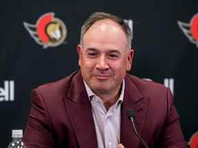 Le directeur général des Sénateurs d'Ottawa, Pierre Dorion.