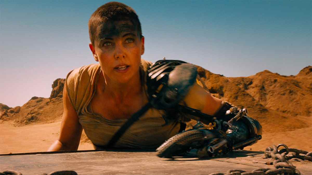 Charlize Theron as Furiosa in Mad Max: Fury Road