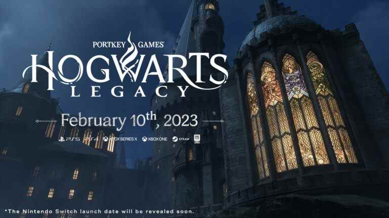  Hogwarts Legacy reporté au 10 février 2023 pour PS5, Xbox Series, PS4, Xbox One et PC ;  plus tard pour Switch    
