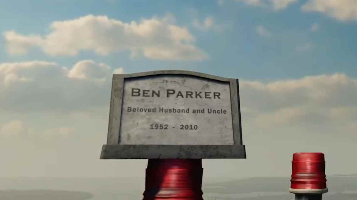 uncle ben gravestone in spider-man remastered