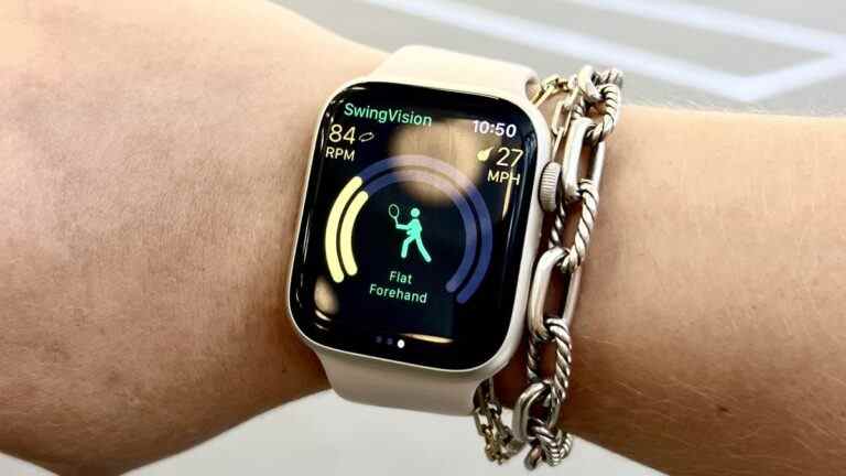 Je viens d’essayer Apple Watch SwingVision pour améliorer mon jeu de tennis – voici ce qui s’est passé