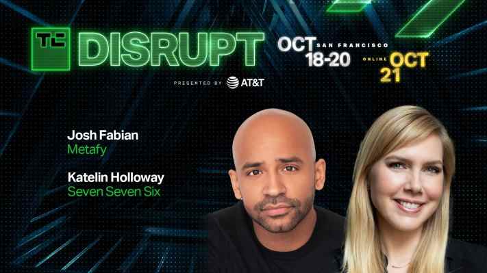 Josh Fabian de Metafy et Katelin Holloway de 776 jouent leur jeu à Disrupt