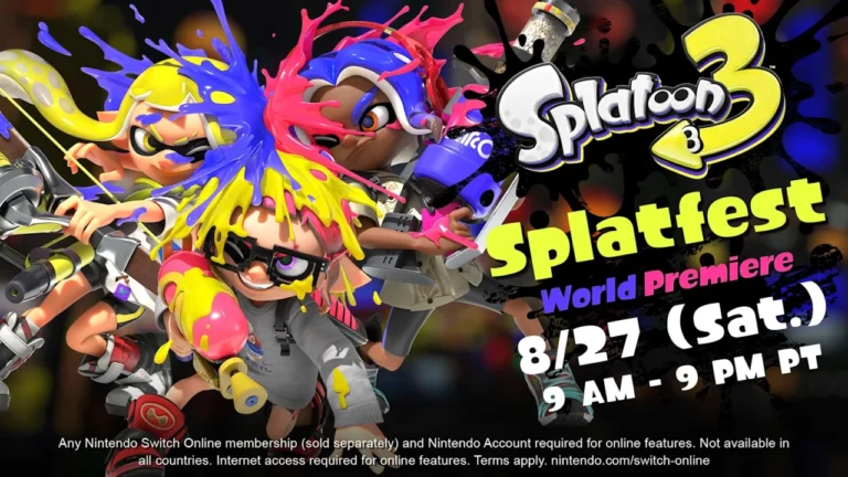 Jouez à la démo de 12 heures de Splatoon 3 ce week-end