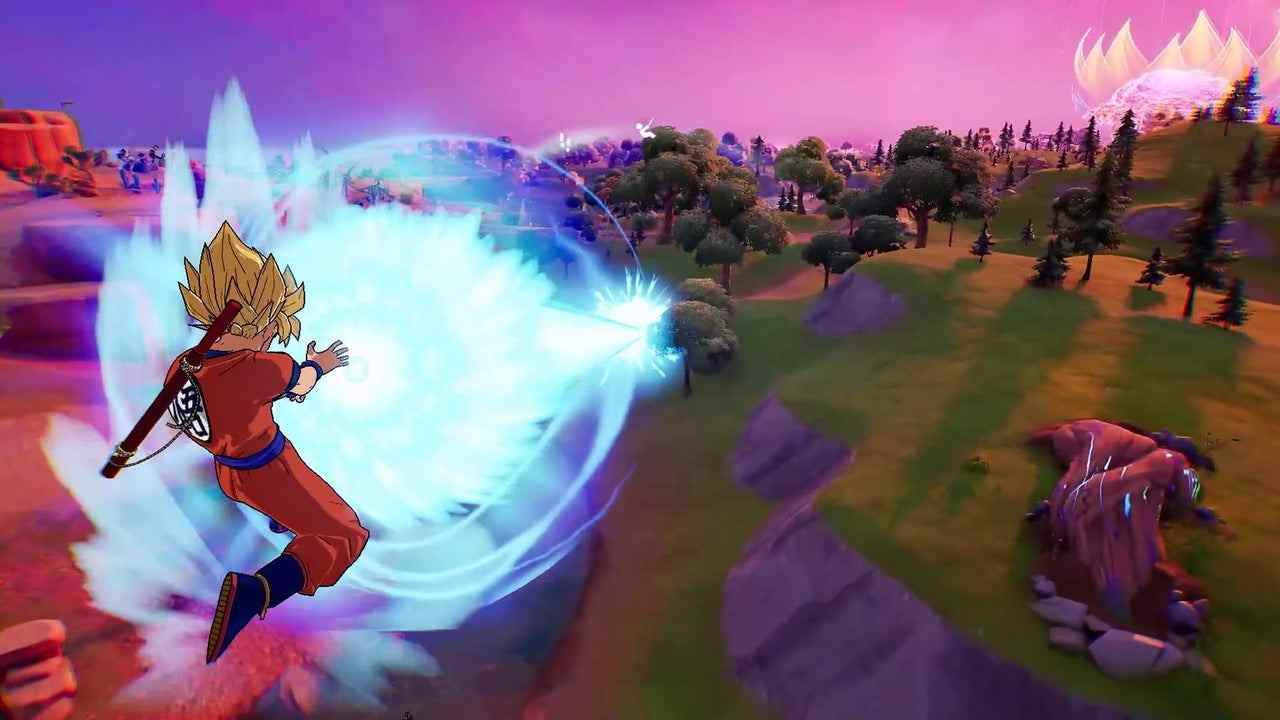 Kamehameha de Dragon Ball pourrait être l'ajout le plus digne de tous les temps à Fortnite
