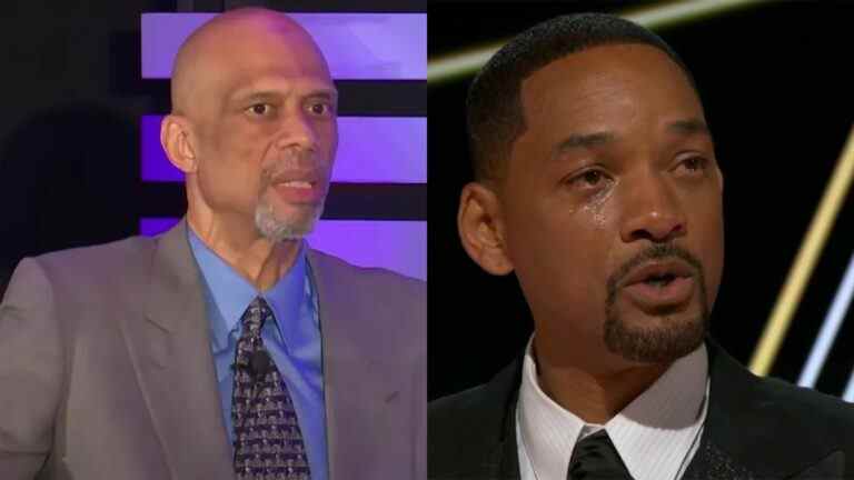 Kareem Abdul Jabbar and Will Smith