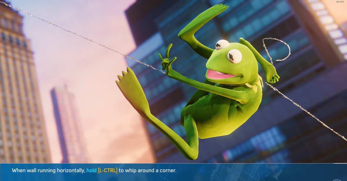 Kermit devient violent dans le nouveau mod PC Spider-Man Remastered
