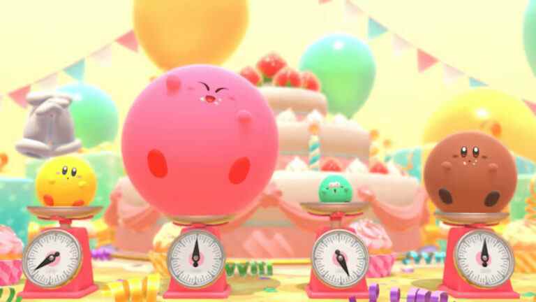 Kirby's Dream Buffet consiste à inhaler des friandises sucrées et sortira la semaine prochaine

