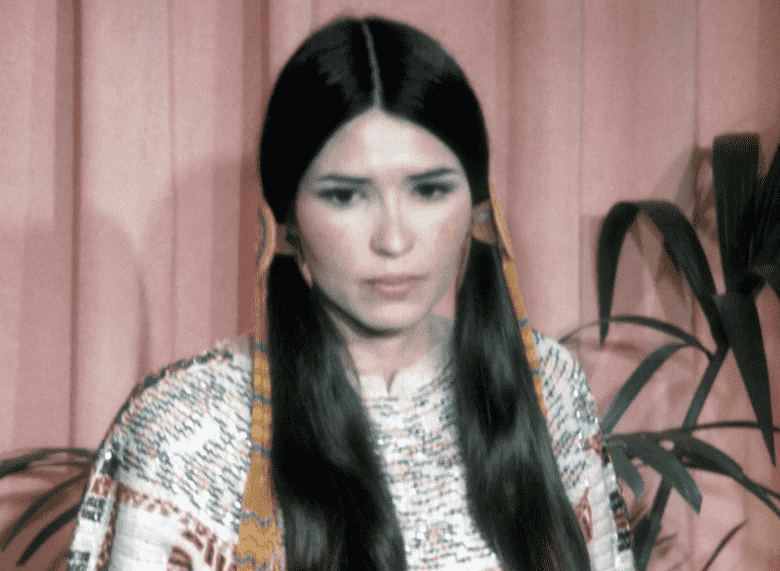 Sacheen Littlefeather at the 1973 Oscars