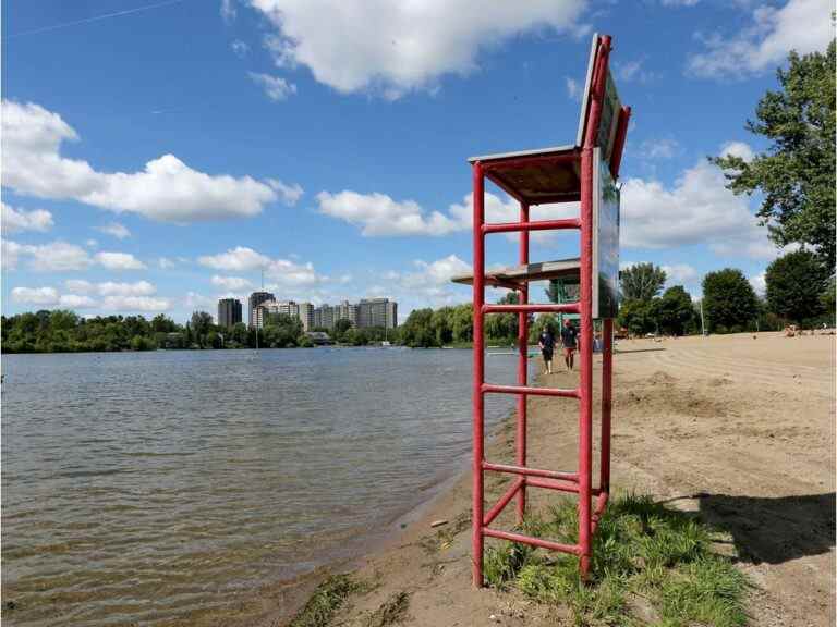 La baignade n’est toujours pas recommandée sur les plages d’Ottawa en raison des mauvaises conditions de l’eau