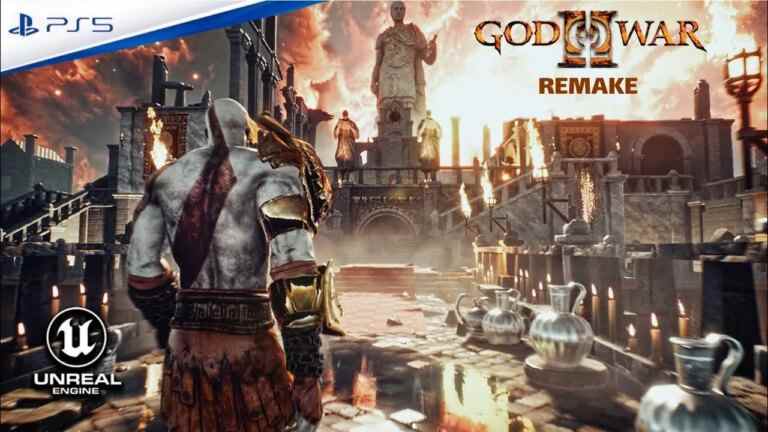 La bande-annonce originale de God of War refaite dans Unreal Engine 5 est superbe