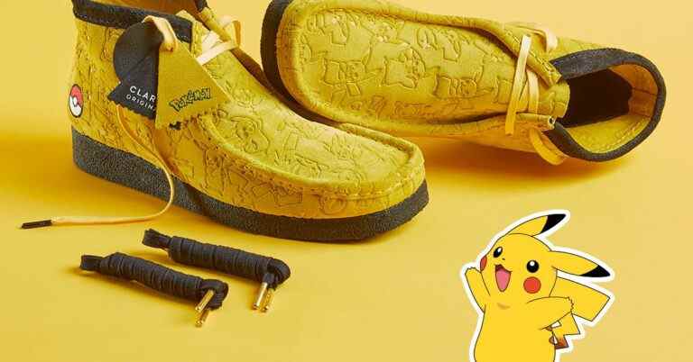 La collaboration de chaussures de Pokémon avec Clarks regorge de détails délicieux
