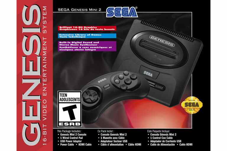 La gamme de 60 jeux de Sega Genesis Mini 2 comprend deux titres inédits