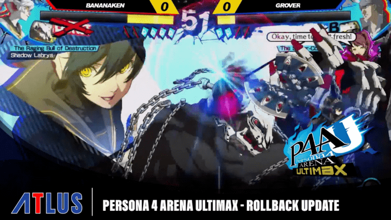 La mise à jour 1.01 de Persona 4 Arena Ultimax apporte le netcode de restauration ce 5 août