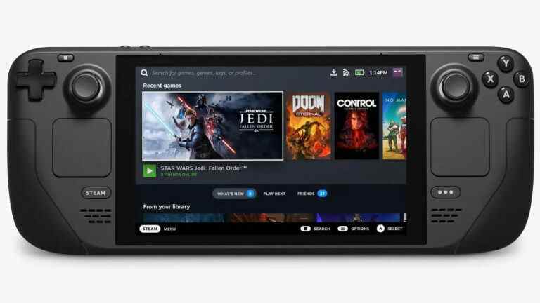 La mise à jour de Steam Deck vous permettra de savoir quand le système est trop chaud ou trop froid
