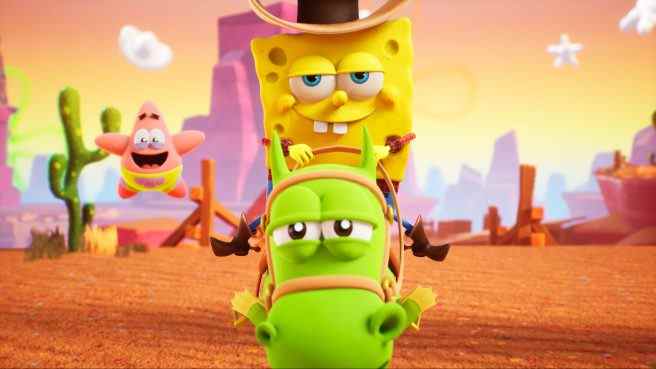 Bob l'éponge Squarepants : la bande-annonce du jeu Cosmic Shake