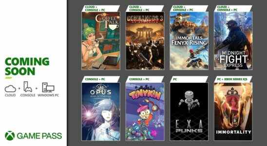 La prochaine vague de jeux Xbox Game Pass comprend Immortality, Immortals Fenyx Rising et Tinykin