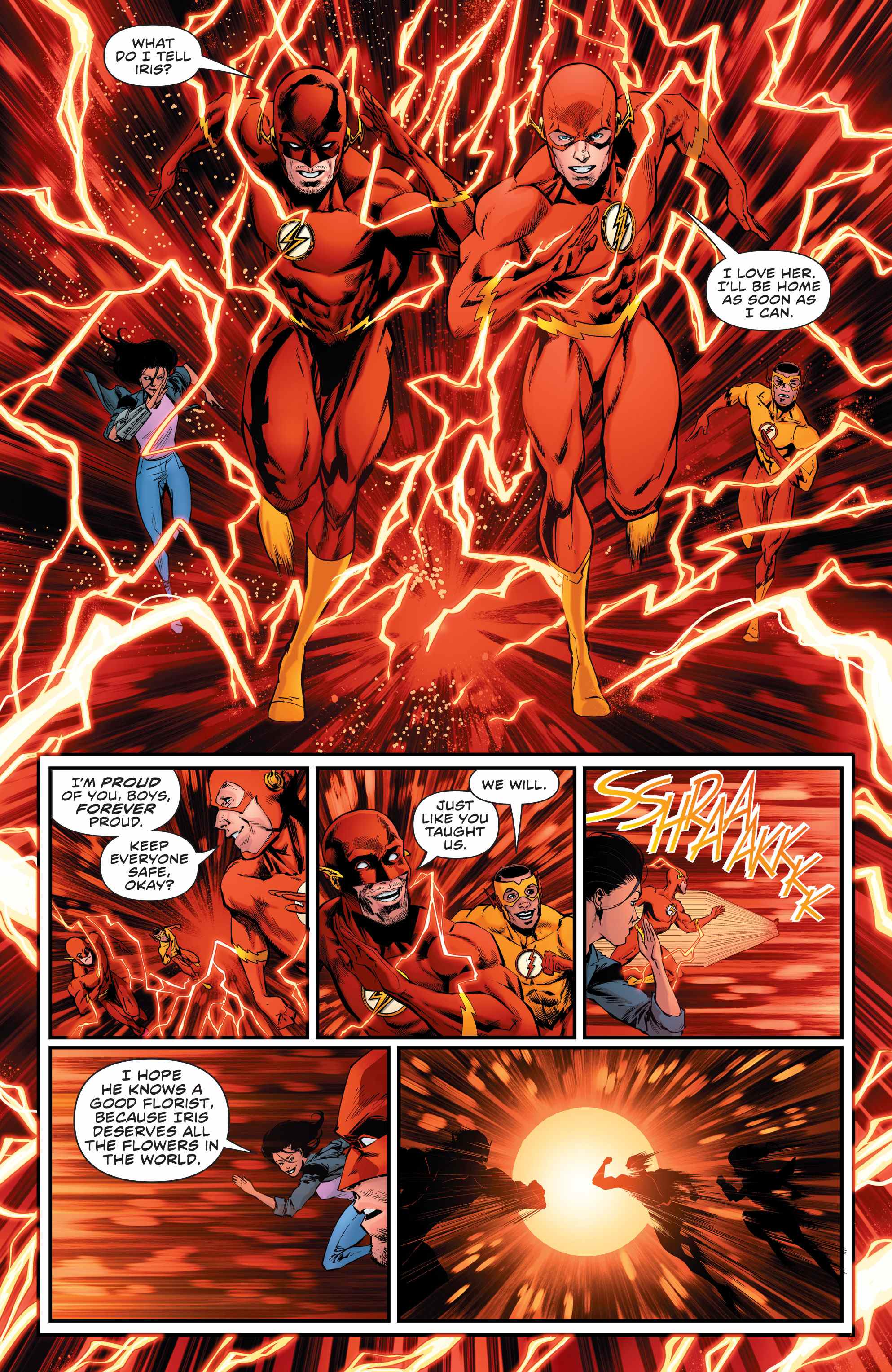 une page de The Flash #785