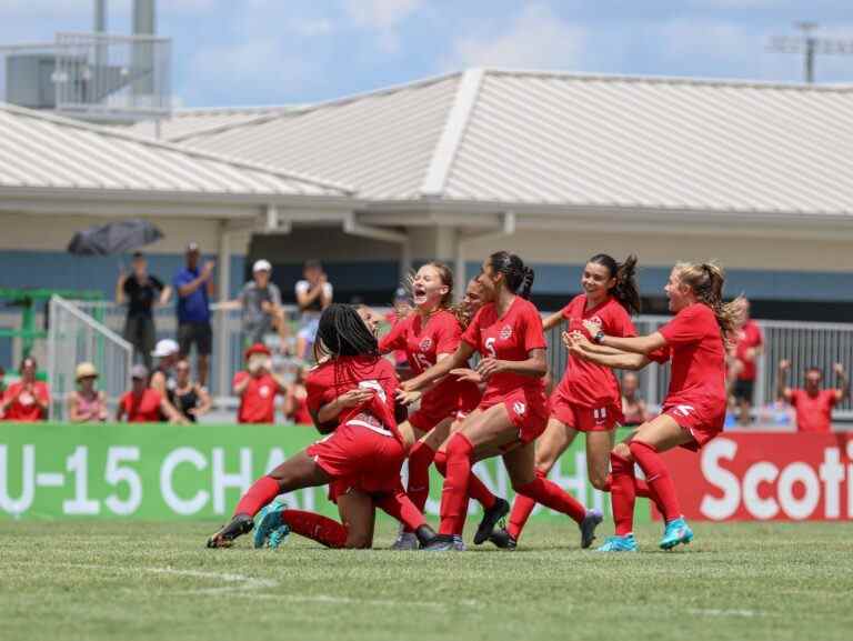 Le Canada bat le Mexique en fusillade et atteint la finale du Championnat féminin U-15 de la CONCACAF