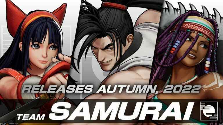 Le DLC Samurai Shodown Team arrive dans King Of Fighters XV