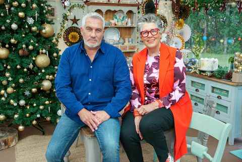 paul hollywood, prue leith, la grande cuisson britannique spéciale du nouvel an