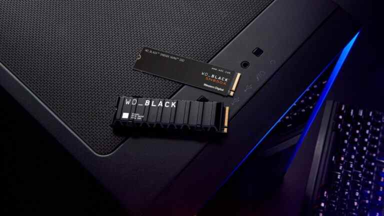 Le SSD WD Black SN850X PCIe 4.0 PS5 arrive au détail: 4 To pour 820 $