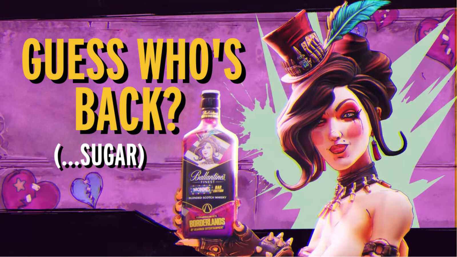 Le blended scotch whisky Moxxi de Borderlands est de retour en stock
